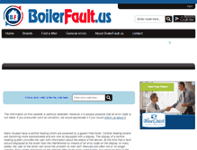 Tablet Screenshot of boilerfault.us